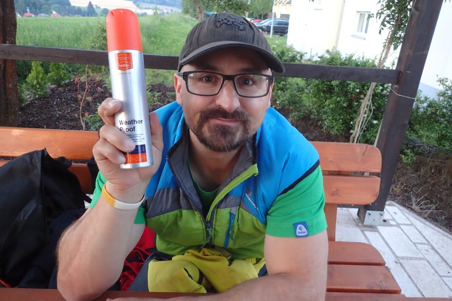 Testováno na lidech a na horách.