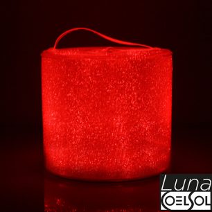 LUNA Party LP2 red, difuzní struktura.