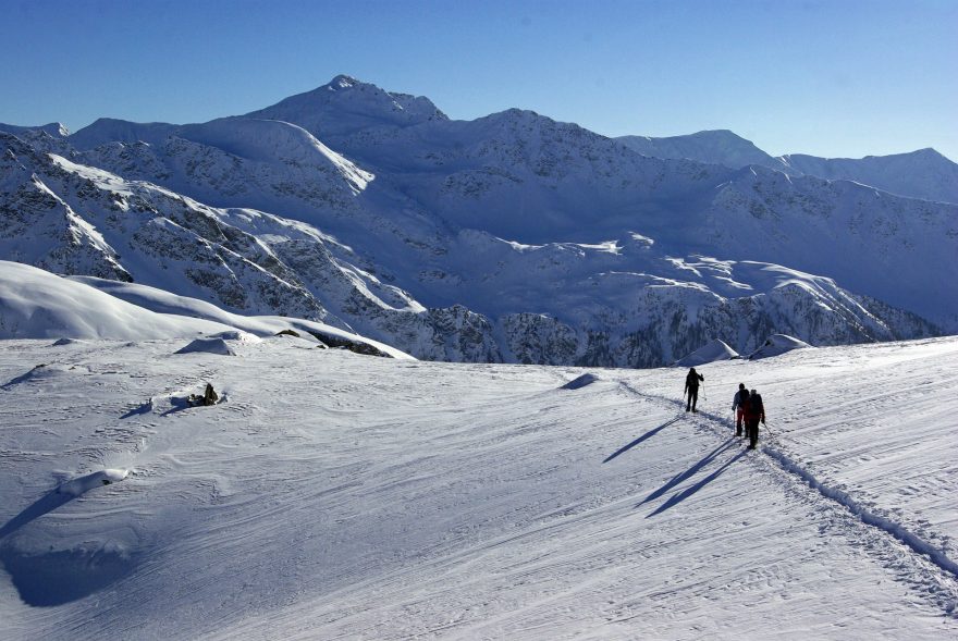 Totes Gebirge, Vysoké Taury nebo Raxalpe - to jsou naše tipy na sněžnicové dobrodružství. Foto Marie Lollok Klementová.