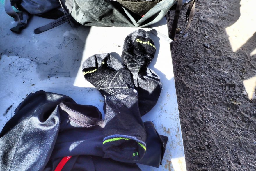 Ponožky SMARTWOOL Outdoor Medium Crew Socks pod Damavandem.