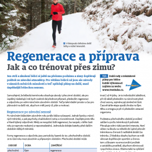 Jak a co trénovat v zimě poradí článek o běžecké regeneraci a přípravě.