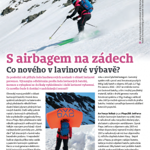 Čerstvé novinky v lavinové výbavě na nadcházející sezonu by žádnému skialpinistovi neměly uniknout.