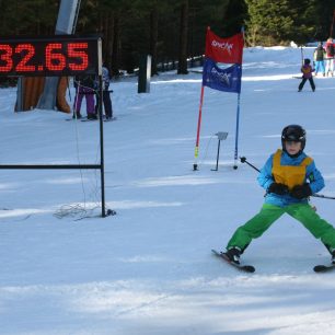 Závodní časomíra.