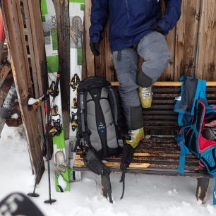 Marmot TOUR PANT na skialpové túře v rakouském Obergurglu.