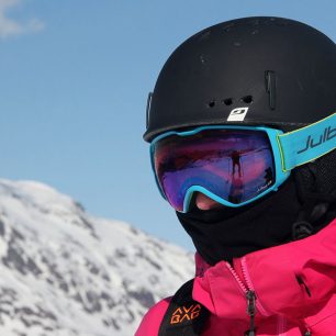 Brýle Julbo Airflux v kombinaci s helmou Julbo Freetourer