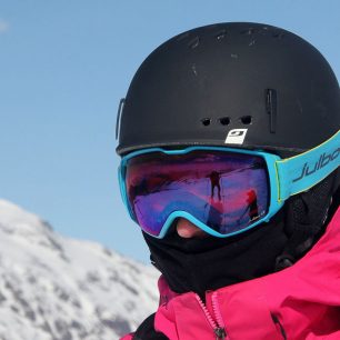 Brýle Julbo Airflux v kombinaci s helmou Julbo Freetourer