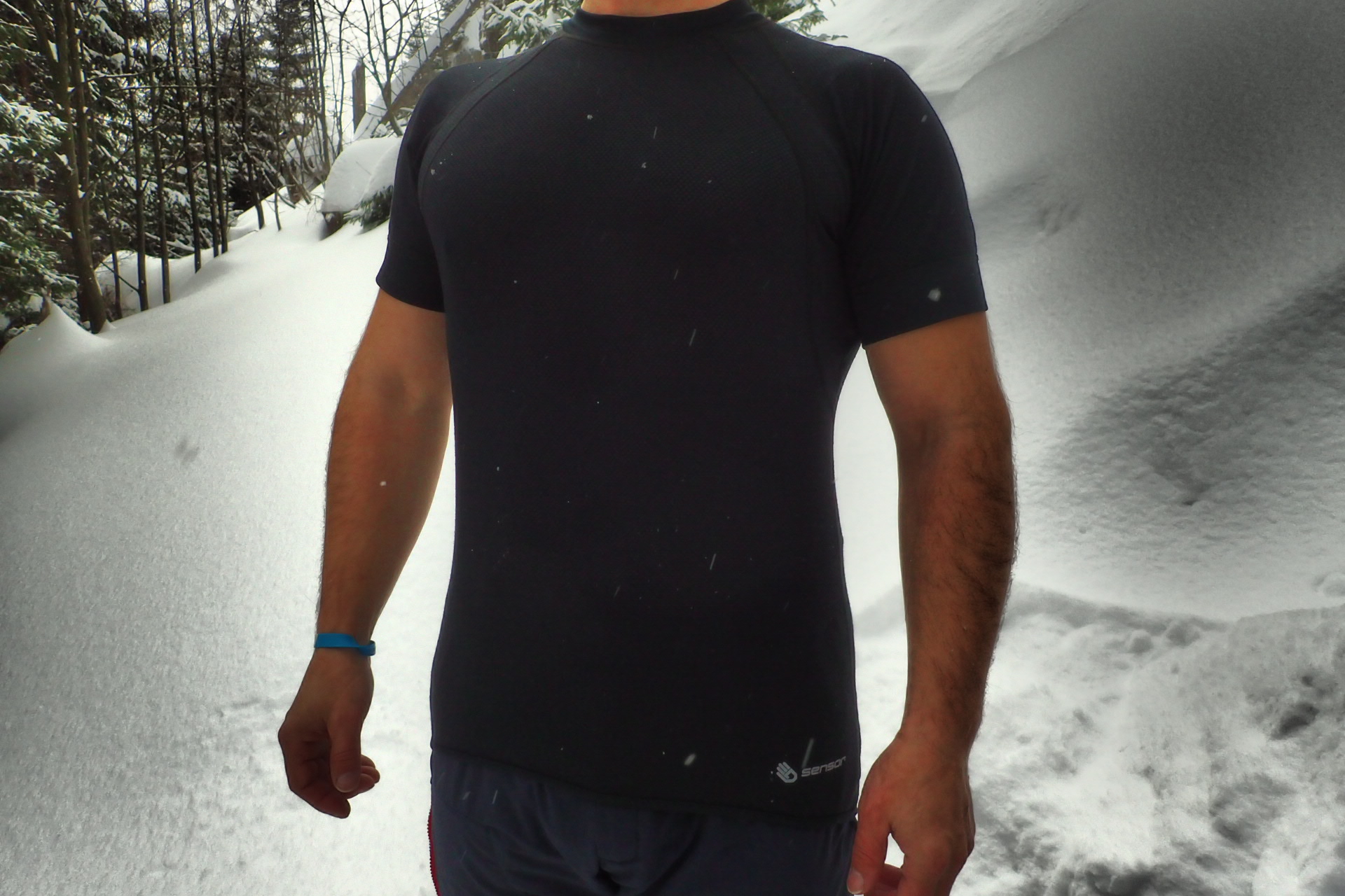 Triko SENSOR COOLMAX FRESH AIR testováno i v zimě jako první vrstva.