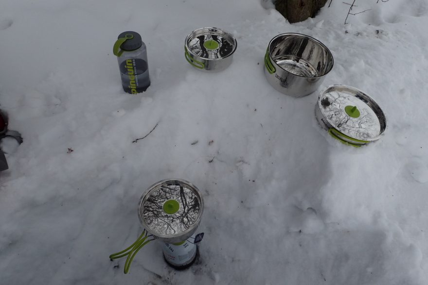 Kompletní sada nerezového nádobí TRIO Pinguin S.