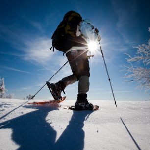 Sněžnice ulehčují pohyb na sněhové pokrývce. Foto: Shutterstock