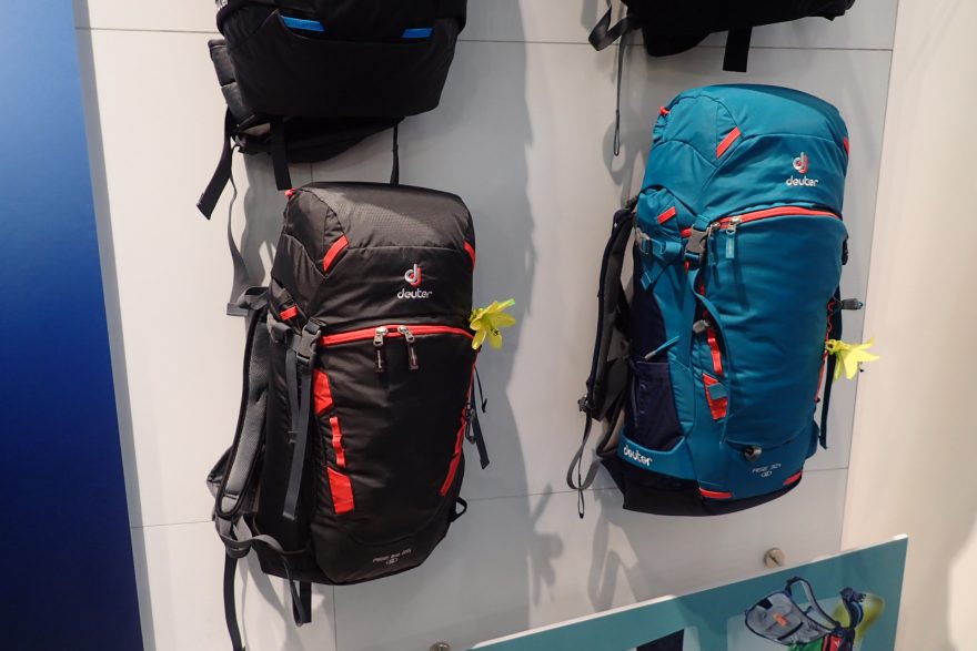 Deuter a jeho přepracovaná a odlehčená řada batohů Rise lite 26 SL dámský a Rise SL 32+.