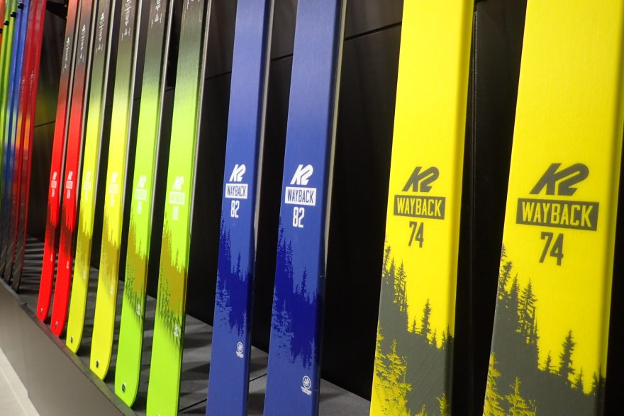 K2 sjednocená řada pánských backcountry lyží WAYBACK.