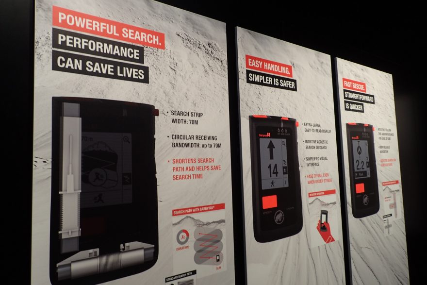 MAMMUT a popis nového vyhledávače Barryvox.