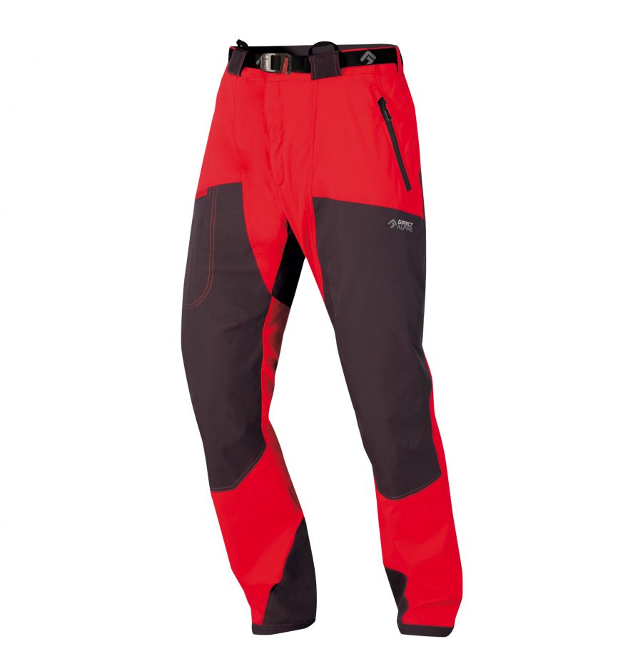 Kalhoty Mountainer Tech red-black.