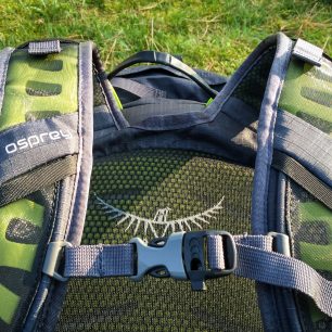 Komfortní zádový systém s hrudním popruhem