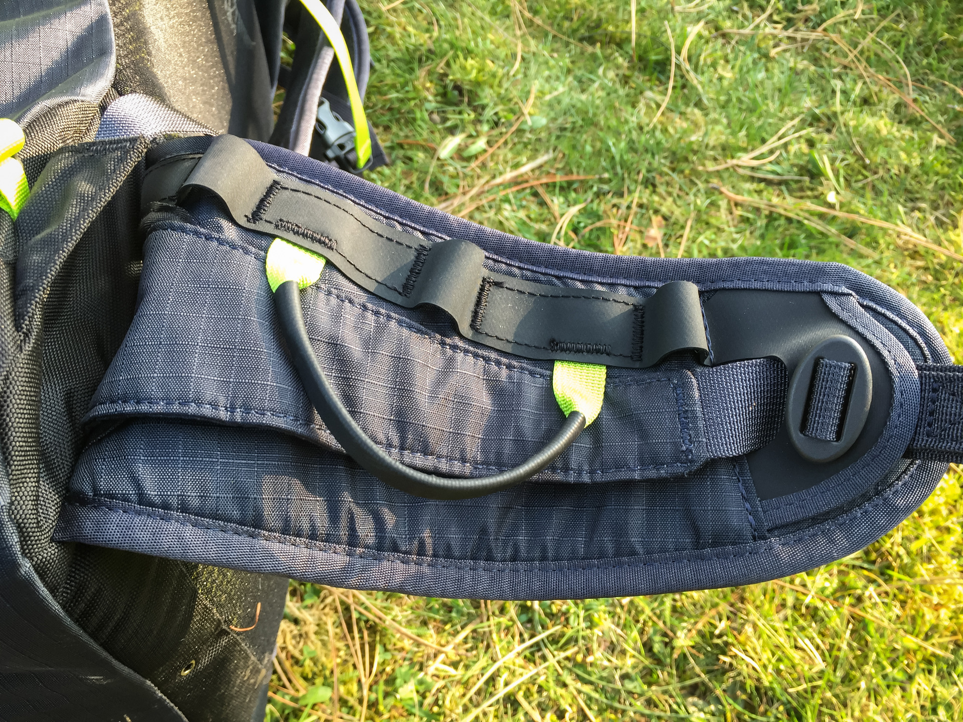 Snadno přístupný obsah batohu