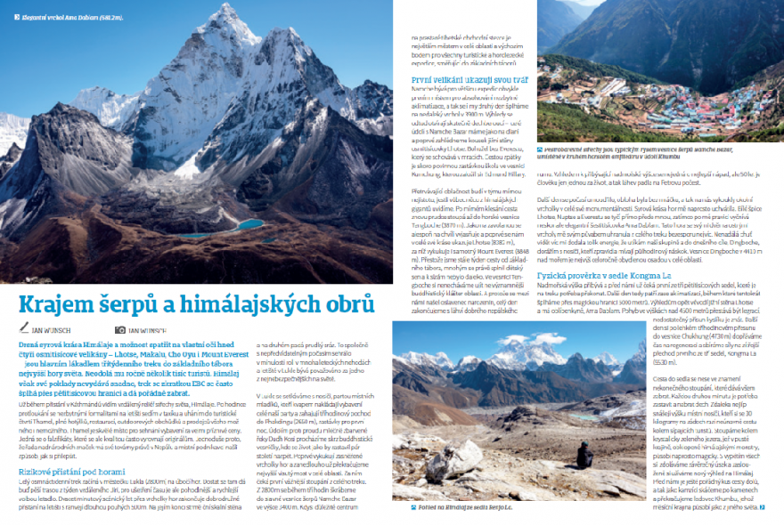 Překrásné fotky a autentický popis z treku do základního tábora Mt. Everestu pro nás napsal Jan Wunsch.