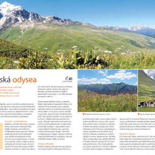 Treková mozaika Gruzie, Arménie a Ázerbájdžánu.