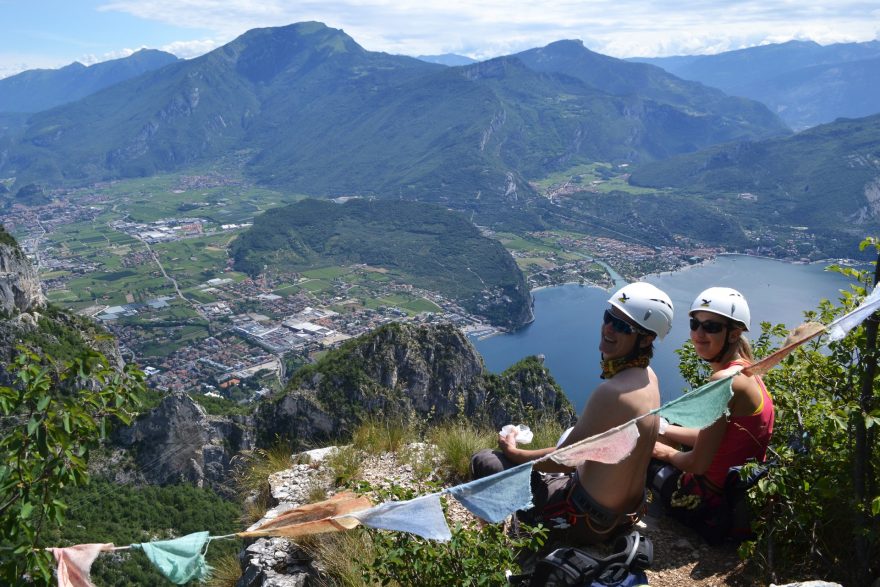 Feraty nad jezerem Lago di Garda