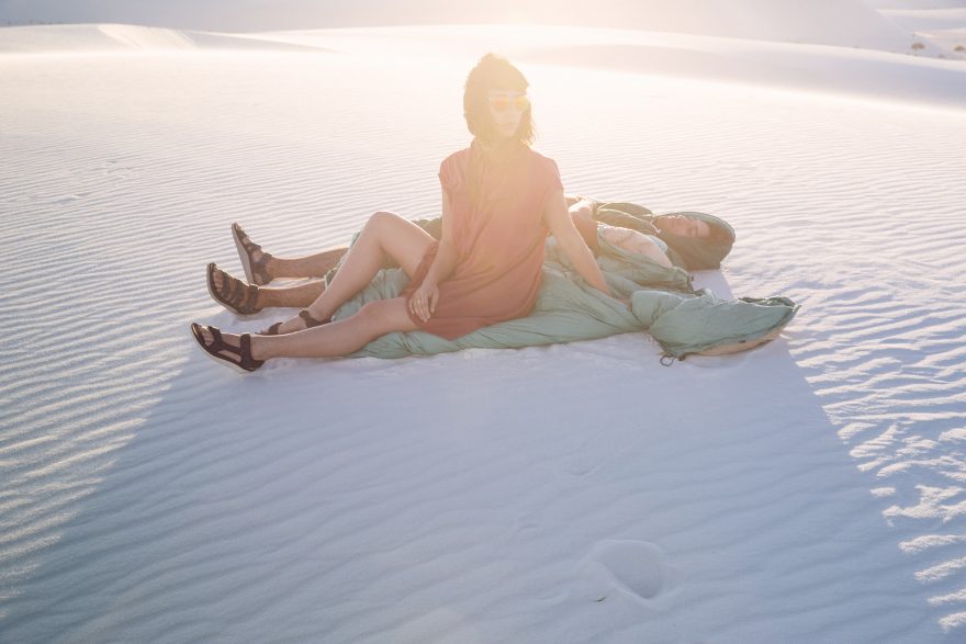 Sandálům TEVA nevadí ani pouštní písek.