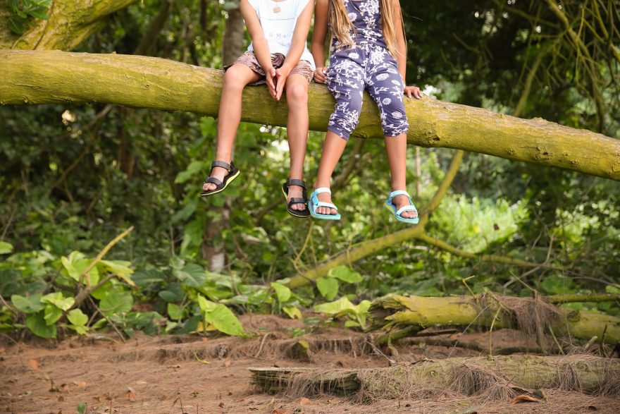 Sandály TEVA si oblíbily i děti.