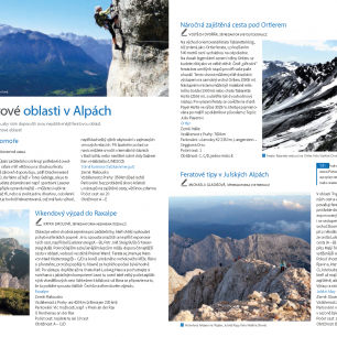 Top feratové oblasti v Alpách, kam byste měli vyrazit.