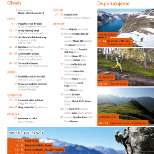 Obsah Světa outdooru 2/2017.
