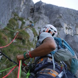 Foto z opakování cesty Camino Cassin.