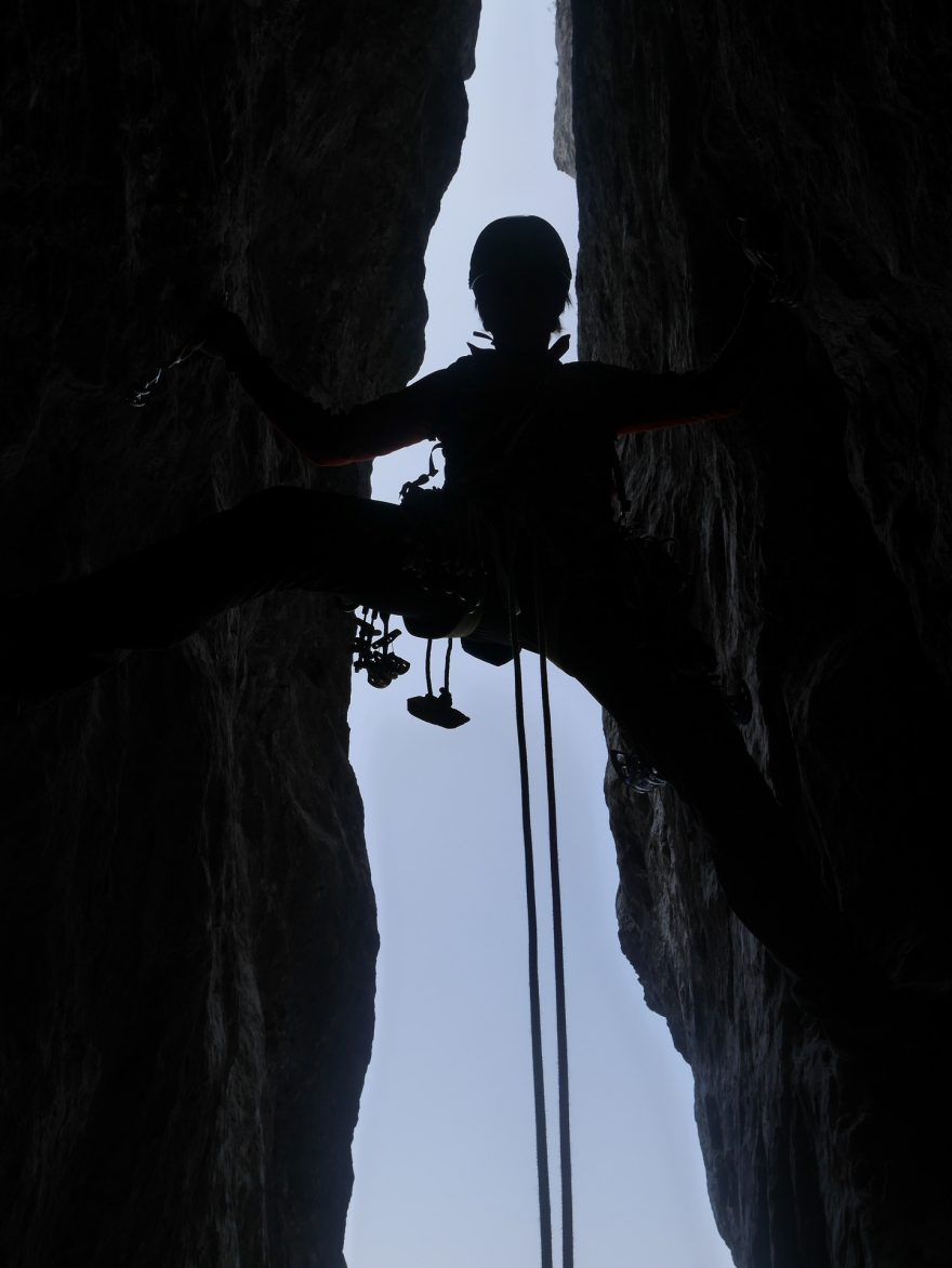 Foto z opakování cesty Camino Cassin.