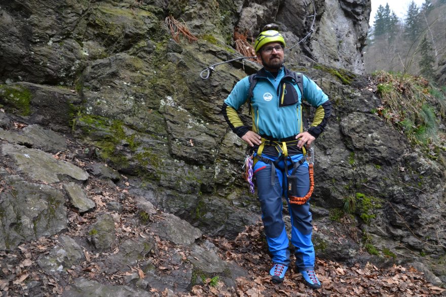 Direct Alpine Mountainer Tech na via ferratě Vodní brána.