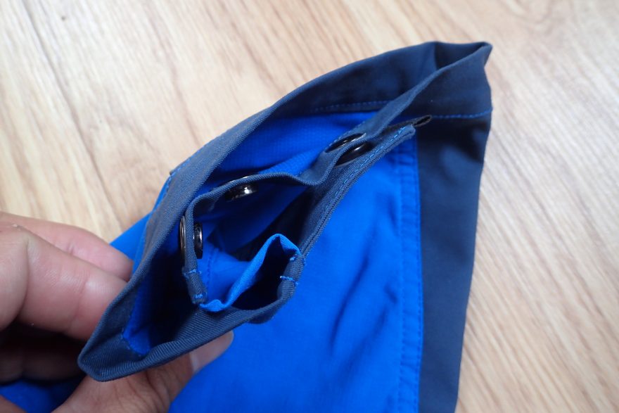 Regulace spodního okraje nohavic Direct Alpine Mountainer Tech.