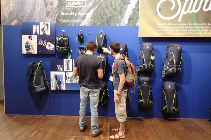 DEUTER Řada Gravity.