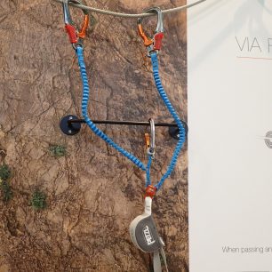 PETZL Nový ferratový set.