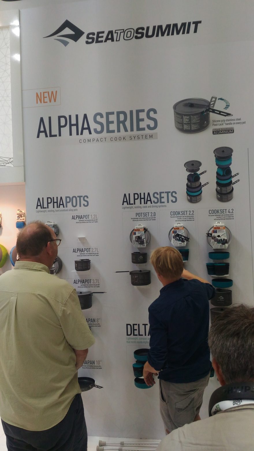 Sea to Summit představil komplexní sady na vaření ALPHA.