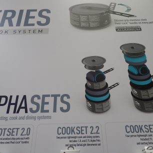 SEAT TO SUMMIT Alpha set.