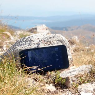 Evolveo G4 na vrcholu Medenica v makedonském NP Mavrovo