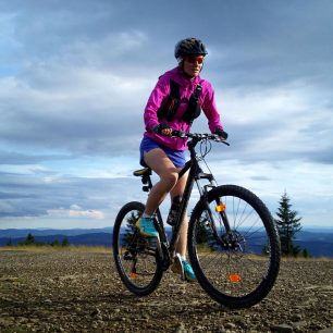 Cyklistický podvečer na Radhošti