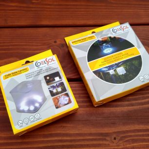 Balení Solární lampy CoelSol LUNA.