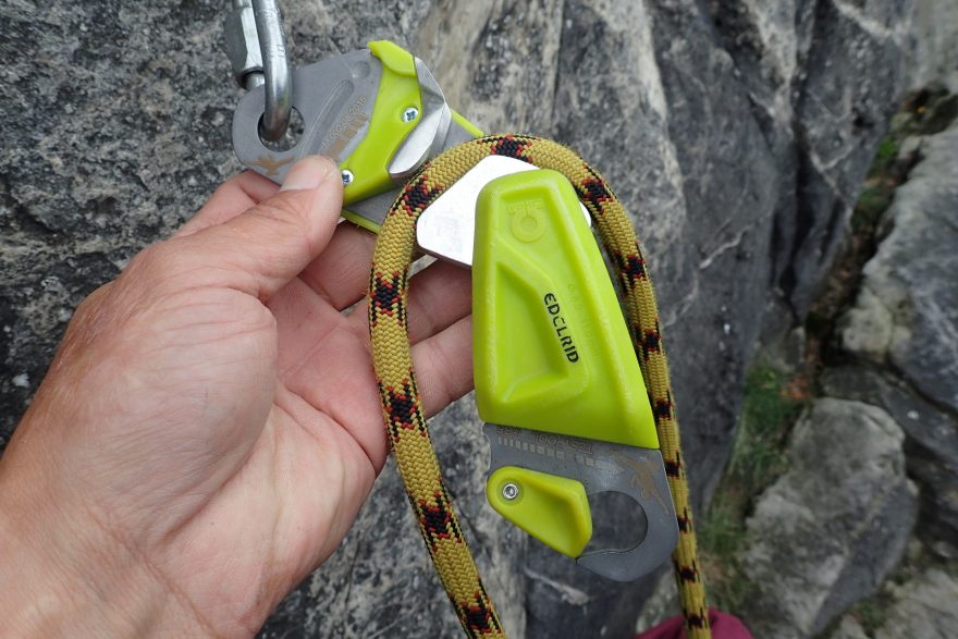 Vložené lano do Edelrid OHM.