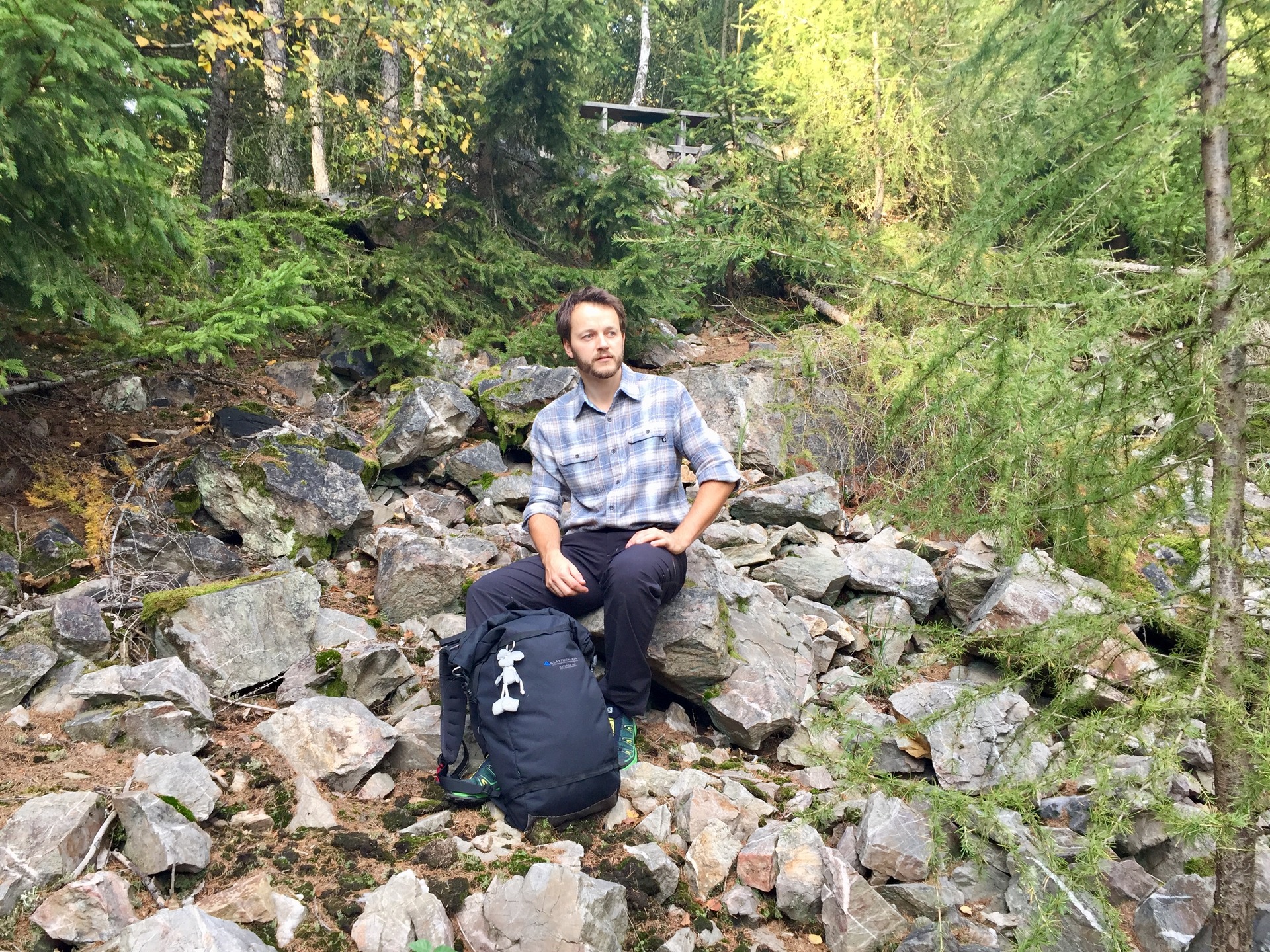 Zasloužený odpočinek v košili Marmot Jasper.