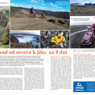 Přes 600 km nehostinnou pustinou Island, sám se 60 kg vozíkem. Tuhle výzvu překonal Martin Šmíd za 9 dní!
