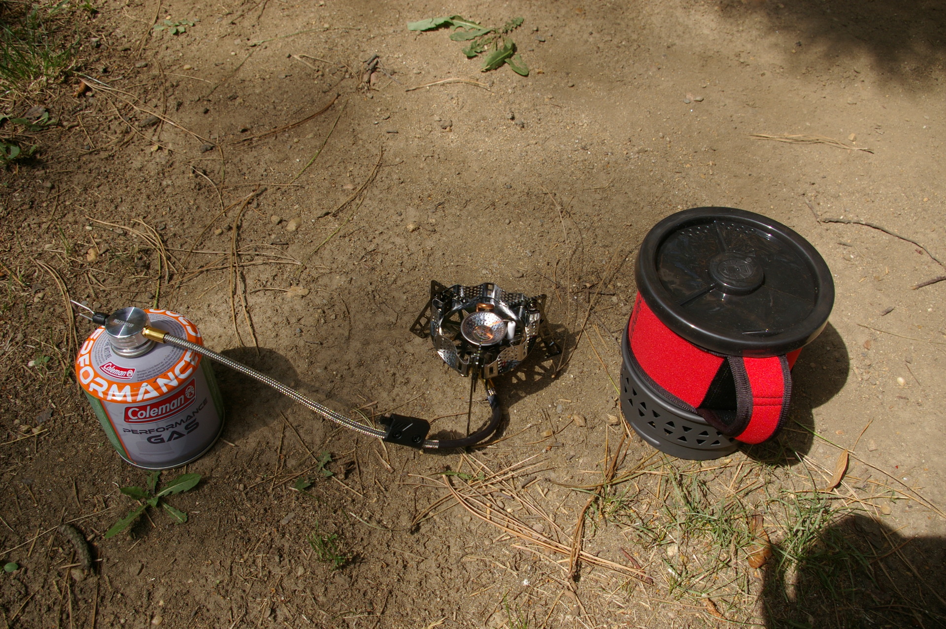 COLEMAN Fyrestorm připravený na vaření.