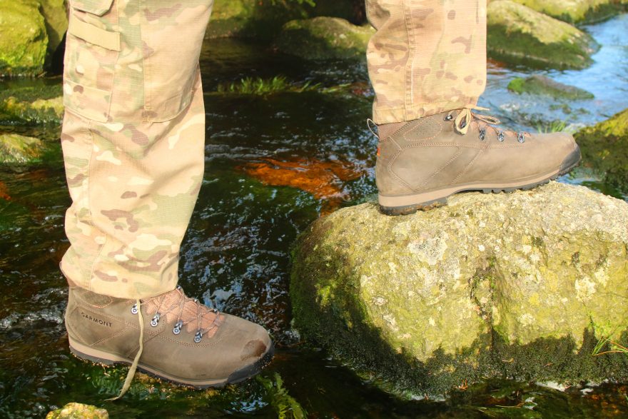 Goretexová vložka outdoorových bot Garmont spolehlivě brání průniku vody (vlhkosti) dovnitř obuvi.