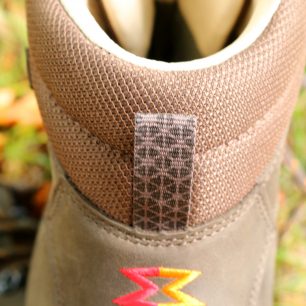 Italská treková obuv Garmont je zpracována velmi kvalitně i do těch nejmenších detailů.