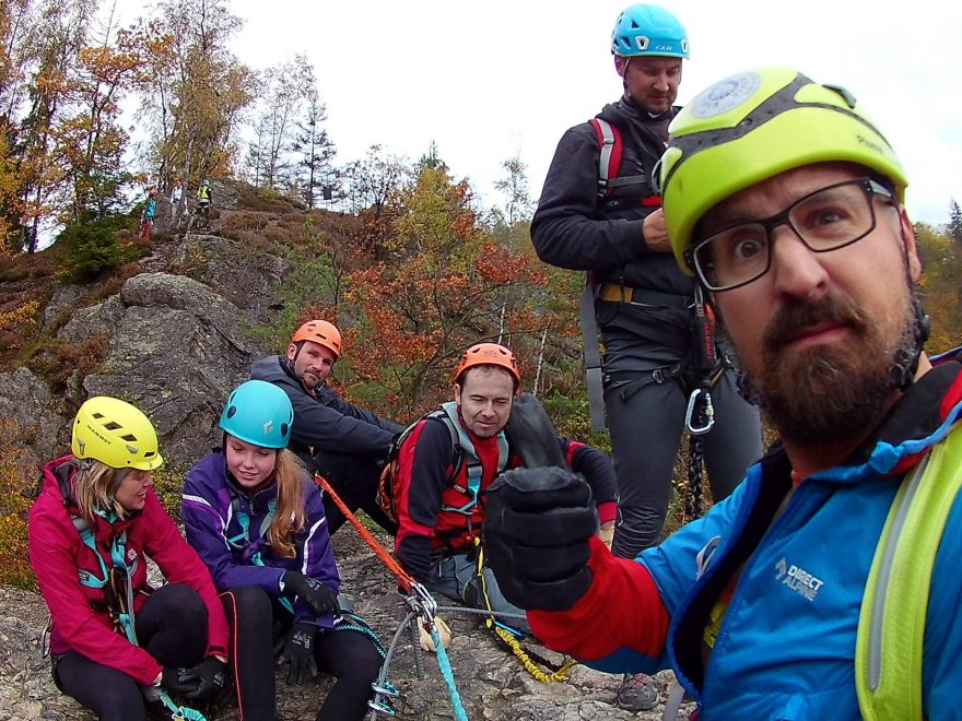 DIRECT ALPINE Alpha jkt mě dostal až na vrchol Vodní brány.