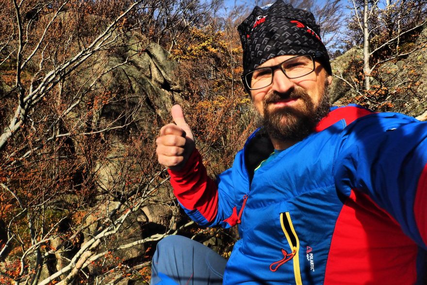 Drsné testování DIRECT ALPINE Alpha jkt na jizerské žule.