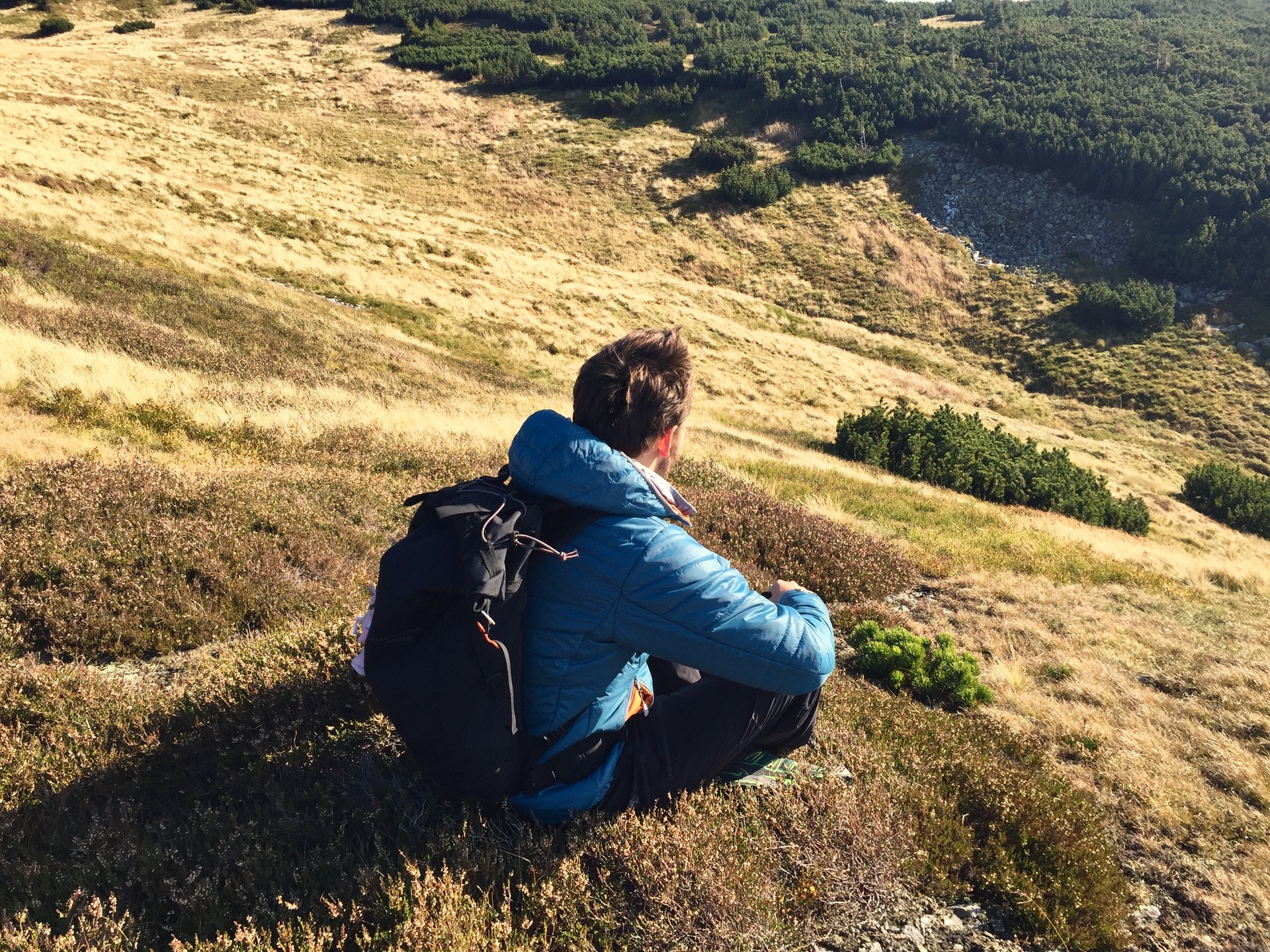 Kdo by odolal takovým výhledům...navíc v bundě Sir Joseph Spike Hooded.