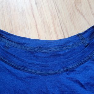 Detail trika SENSOR Merino Air.