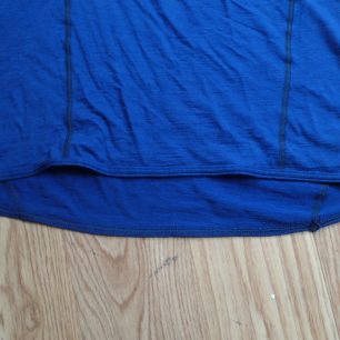 Prodloužený zadní díl trika  SENSOR Merino Air.