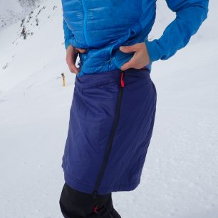 Pohled na kompletní zip sukně Vaude Women´s Sesvenna Skirt.