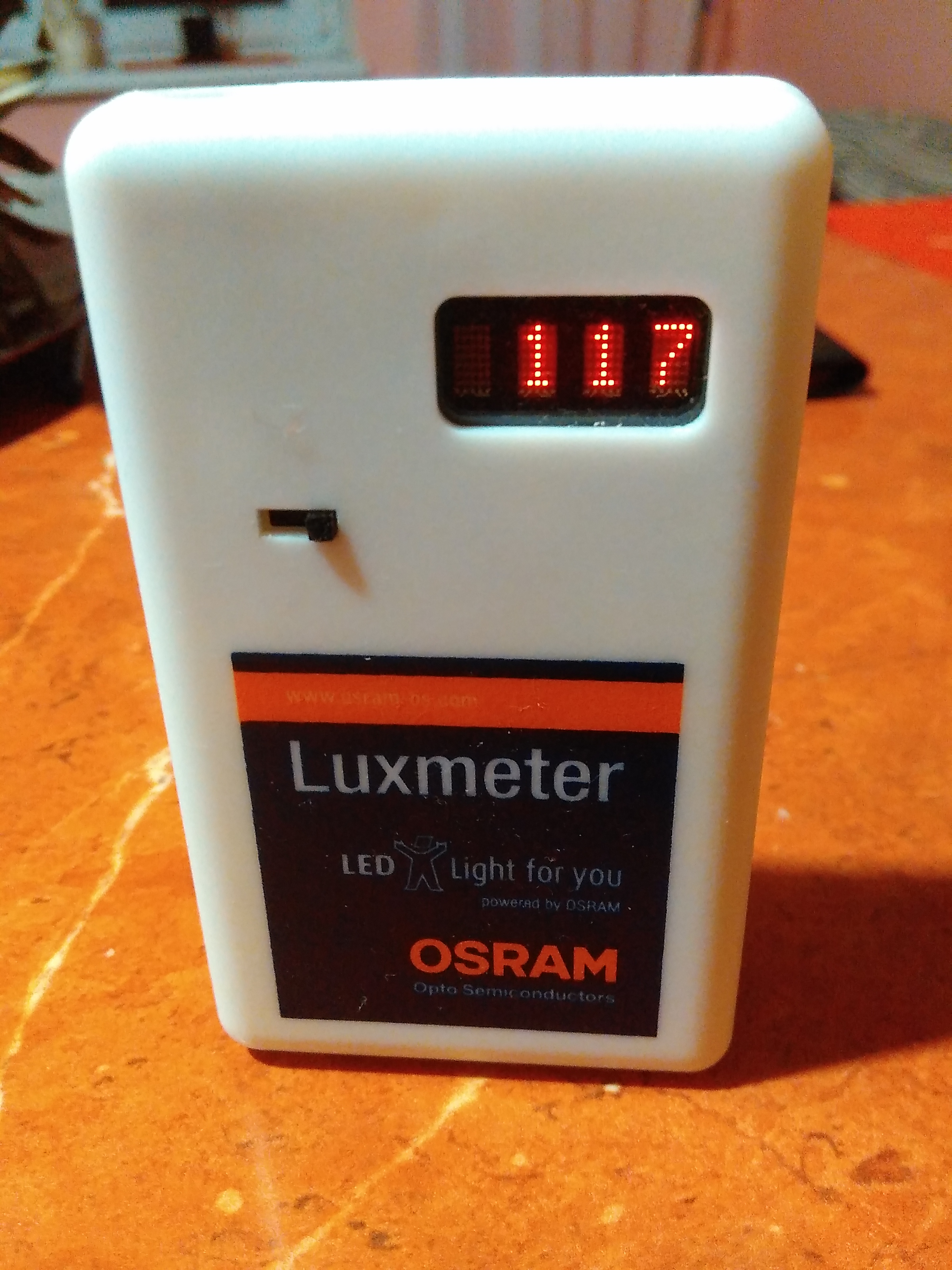 Luxmeter.